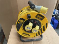 * Defender extension reel - 110v 25m 16amp commando