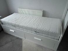 *White Day bed with 2 drawers 2000x800mm