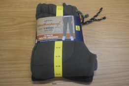 Weatherproof Vintage Youth Joggers 2pk Size: 7-8 Years (khaki, and grey)