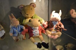 4x Beatrix Potter Soft Toys by TY etc.