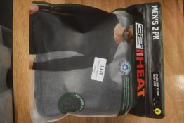 *32 Degrees Heat Men’s Thermal Tops 2pk Size: S