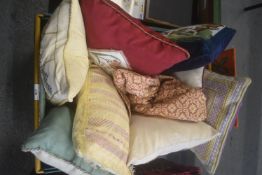 Quantity of Handmade Cushions (tub not included)