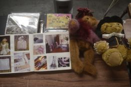 2x Collectible Teddies, and 2x Scrapbooks