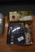 Quantity of Haberdashery Items Including Beads, Silks, etc.