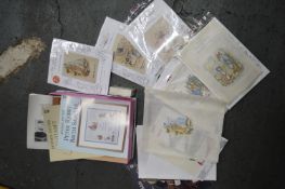 Beatrix Potter Cross Stitch Kits, etc.