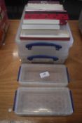 4x Assorted Storage Boxes and Assorted Jewellery Boxes
