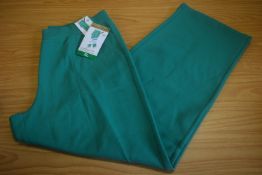 *Mondetta Green Active Ribbed Wide Leg Pants Size: XL