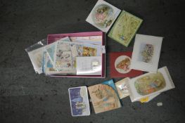 Giftbox Containing Beatrix Potter Notelets and Greetings Cards