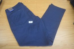 *Cloud Vale Men’s Straight Fit Active Stretch Trousers Size: 36x32