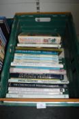 Box of Books Including History of Costume, Needlecrafts, etc.