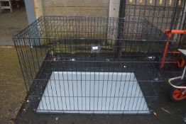 Collapsible Dog Crate 122x77cm x 83cm tall