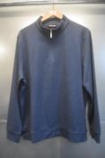 *Kirkland Blue Half Zip Jumper Size: L
