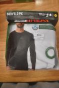*32 Degrees Heat Men’s Thermal Tops 2pk Size: S