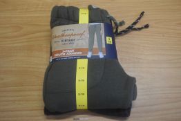 Weatherproof Vintage Youth Joggers 2pk Size: 7-8 Years (khaki, and grey)