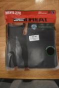 *32 Degrees Heat Men’s Thermal Trousers 2pk Size: L