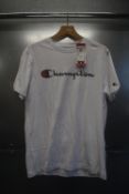 *Champion White T-Shirt Size: M