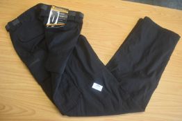 *BC Clothing Black Stretch Lined Cargo Pants Size: S/34