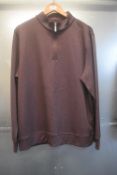 *Kirkland Burgundy Half Zip Jumper Size: L
