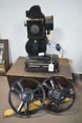 Vintage Baby Film Projector and Reels