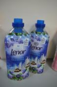 2x 1.65L of Lenor Bluebell Fabric Conditioner