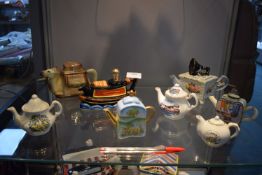8x Miniature Novelty Teapots