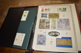 Artists Portfolio Containing Embroidery Designs, Stamped Postcards, etc.