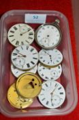 Vintage Pocket Watch Movements for Spares