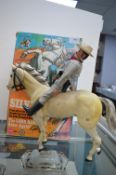 Lone Ranger & Silver by Marx Toys