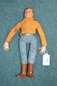 Vintage Disney Talking Woody Doll by Thinkway (precursor to Toy Story)