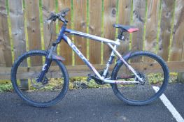 GT Blue & Silver Mountain Bike - 20” Frame