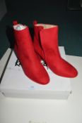 Kaleidoscope Lady’s Suede Ankle Boots Size: 5