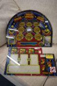 Pair of Pac-Man Slot Machine Glass Panels
