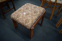 Wooden Upholstered Foot Stool