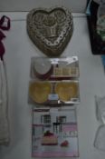 Valentines Heart Shaped Cake Moulds, etc.