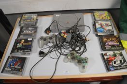 Sony PlayStation, Controllers, and Games
