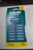 Gilette Mach3 Razor Blades 12pk