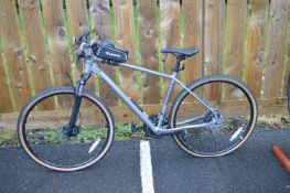 Pinnacle Grey Mountain Bike - 20” Frame with Whale Fall Phone Case, and Bike Pump