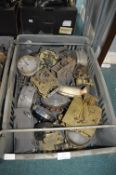 Quantity of Vintage Clock Parts