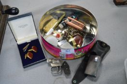 Novelty Lighters and Costume Jewellery etc.