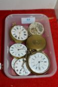 Vintage Pocket Watch Movements for Spares