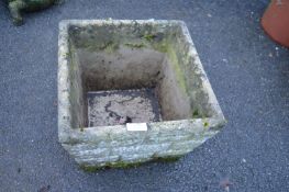 Square Concrete Garden Planter