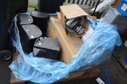 Pallet of Salvage Items Including Air Fryers, Paddling Pools, etc.