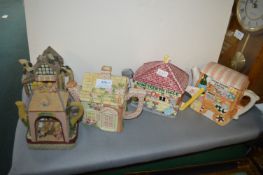 5x Novelty Teapots