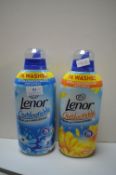 2x 1L of Lenor Outdoorable Fabric Conditioners
