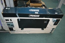 Princess Smart Glass Panel Heater 1500w