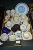 Hornsea Pottery and Denby Mugs etc.