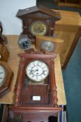 4x Assorted Clocks for Spares