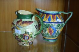 2x Vintage Pottery Jugs (Beswick Jug AF)