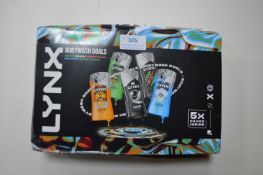 Lynx Body Wash 5pk Toiletry Set