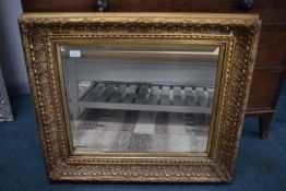 Ornate Gilt Framed Bevelled Edge Wall Mirror